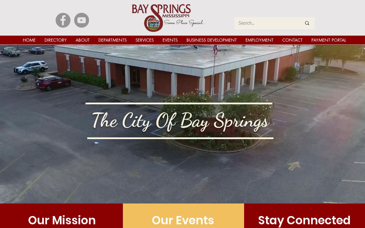 Bay Springs court records and municipal contact official city site